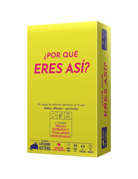 Juego de mesa ¿por qué eres así?