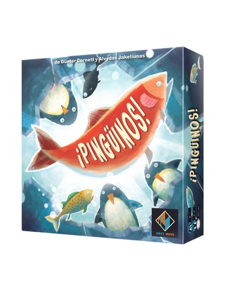 Juego de mesa ¡pingüinos edad recomendada 8 años