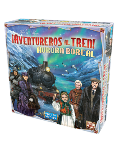 Juego de mesa ¡aventureros al tren aurora boreal