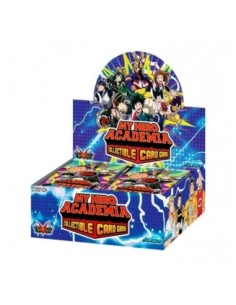 Juego de cartas my hero academia booster box display ola 1 24 unidades inglés