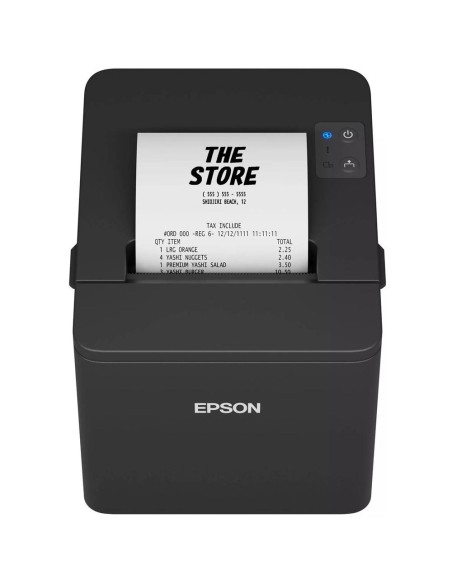 Impresora ticket termica epson tm  t20 iv red y usb negra