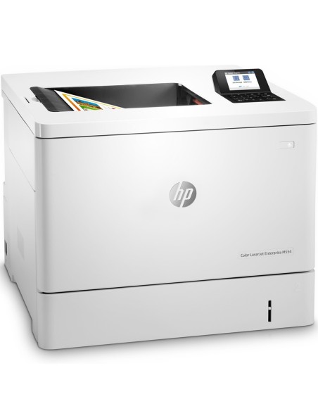 Impresora hp laser color laserjet enterprise m554dn a4  35ppm  1gb  usb  red  duplex impresion