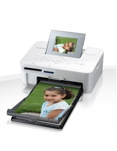 Impresora canon cp1000 sublimacion color photo selphy 300ppp  usb blanca