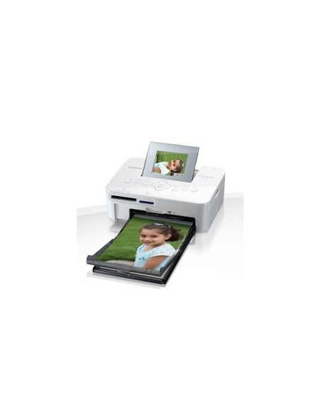 Impresora canon cp1000 sublimacion color photo selphy 300ppp  usb blanca
