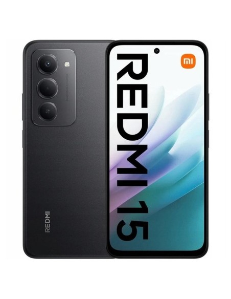 Telefono movil smartphone xiaomi redmi 15 8gb  256gb  6 9 pulgadas  negro