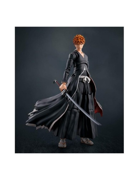 Ichigo kurosaki  getsugatensho  figura 15 5 cm bleach sh figuarts