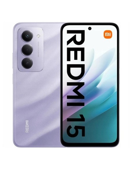 Telefono movil smartphone xiaomi redmi 15 6gb  128gb  6 9 pulgadas  purpura