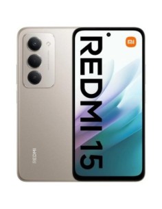 Telefono movil smartphone xiaomi redmi 15 6gb  128gb  6 9 pulgadas  gris titan