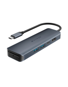 Hub hyper drive ecosmart gen 2 universal usb  c® 6  in  1100 w pd power