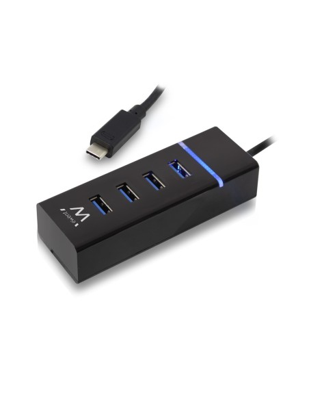 Hub ewent 4 puertos usb 3 2  usb tipo c