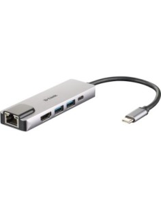 Hub d  link dub  m520 2 usb 3 1 hdmi rj45 usb tipo c