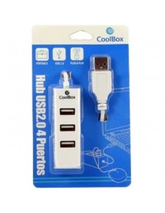 Hub coolbox 4 puertos usb 2 0