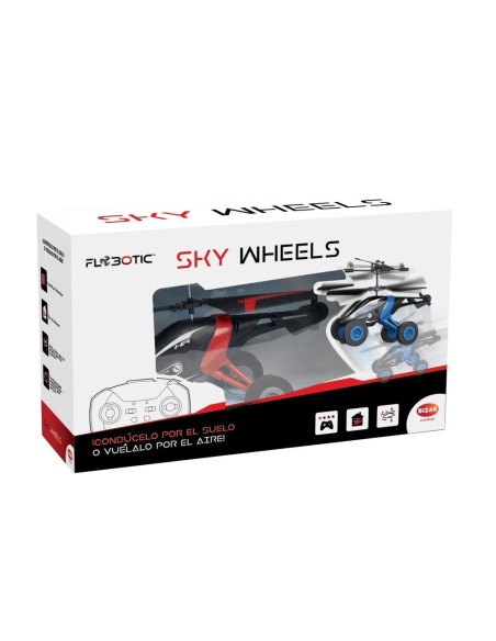 Helicoptero radio control flybotic sky wheels 1 unidad aleatoria
