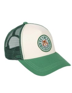Gorra visera curva adulto stranger things verde