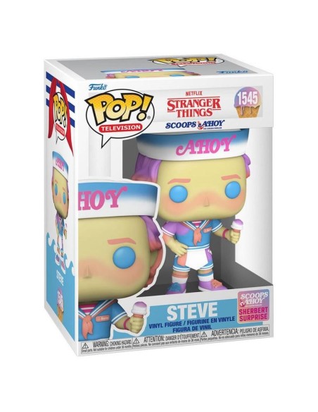 Funko pop tv stranger things steve scoops ahoy