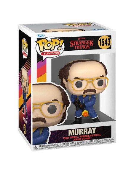 Funko pop tv stranger things s4 murray with flametrower