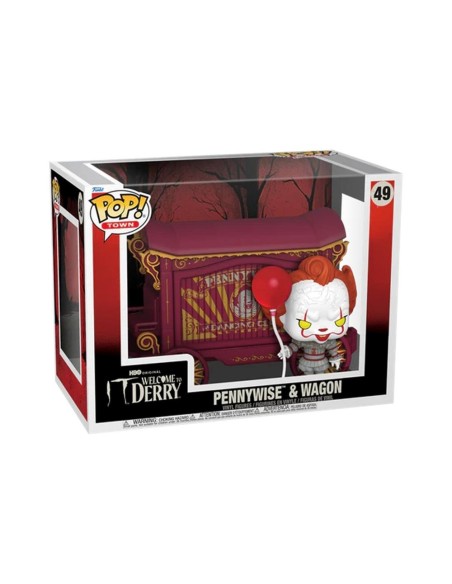 Funko pop town welcome to derry pennywise and wagon