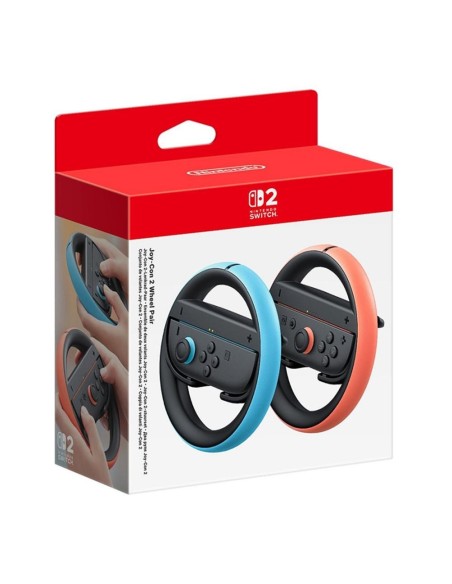 Volante nintendo switch 2 joy  con wheel 2uds