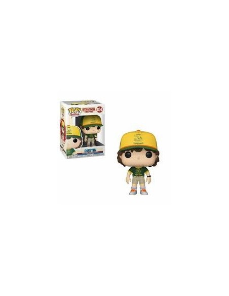 Funko pop stranger things dustin en el campamento