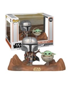 Funko pop star wars the mandalorian the mandalorian y baby yoda