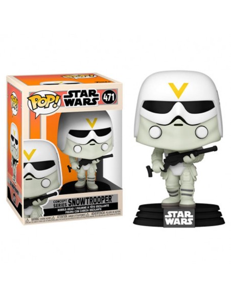 Funko pop star wars concept snowtrooper version alternativa 56768