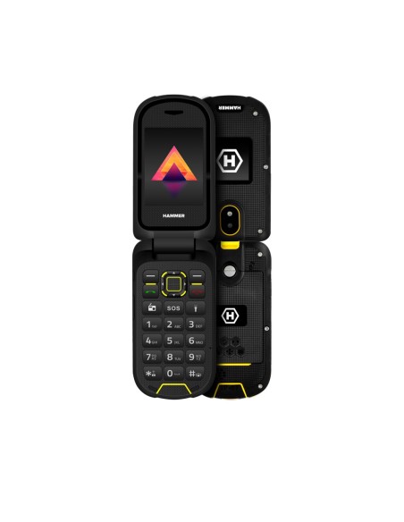 Telefono movil hammer bow 2 4 pulgadas 48mb black
