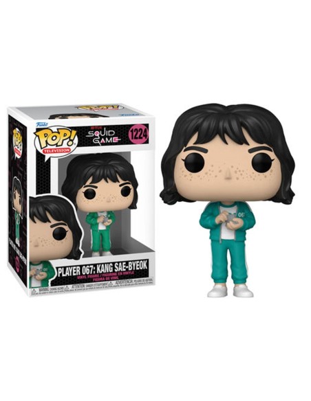 Funko pop series tv el juego del calamar jugador sae  byeok 067 64797
