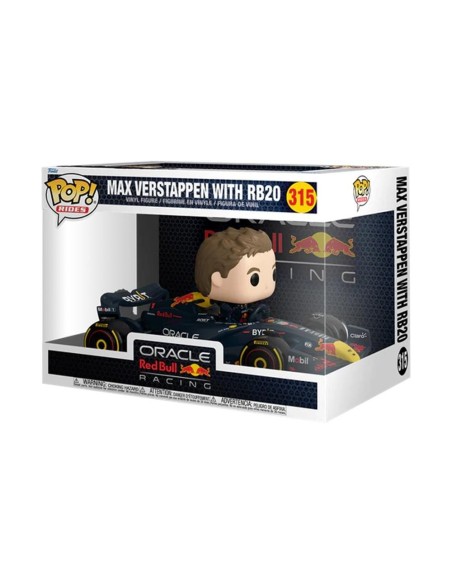 Funko pop ride max verstappen with rb20  oracle red bull racing
