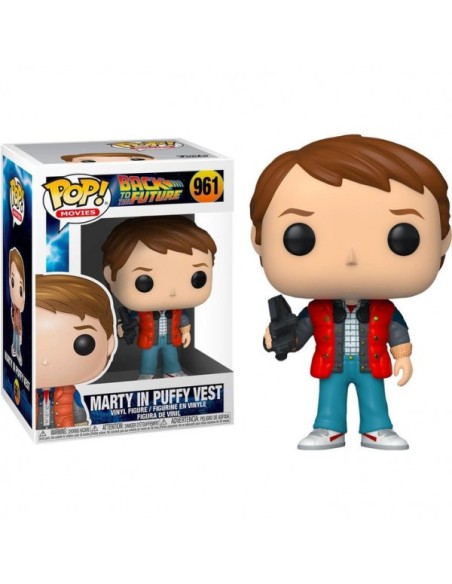 Funko pop regreso al futuro marty con chaleco hinchado 48705