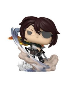 Funko pop premium animation ataque a los titanes hange zoe