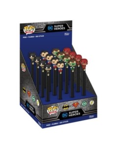 Funko pop pen topper boligrafo dc comics 1 unidad aleatoria batman superman linterna verde flash 486