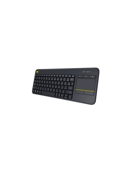 Teclado logitech k400 plus touch keyboard negro wireless inalambrico