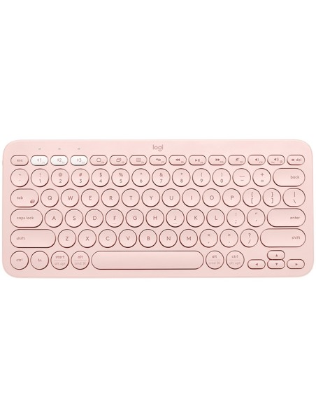 Teclado logitech k380 multi  device bluetooth rosa