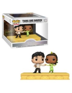 Funko pop moment pack de 2 disney 100 aniversario tiana y naveen 67976
