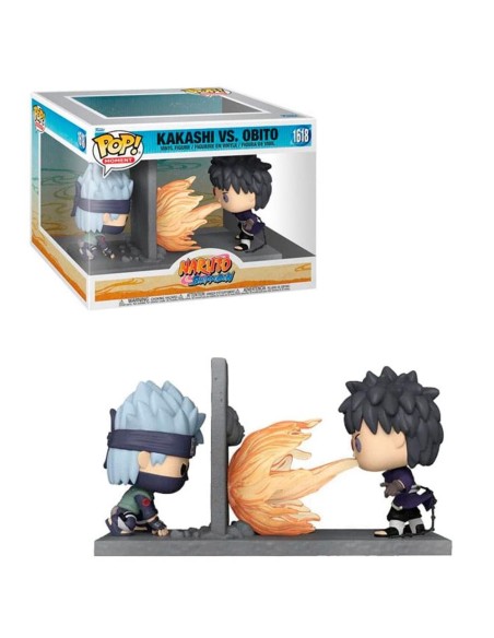 Funko pop moment naruto shippuden kakashi vs obito uchiha 80256
