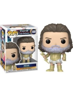 Funko pop marvel thor love y thunder zeus 65011