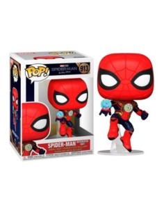 Funko pop marvel spiderman no way home spider  man traje integrado 56829