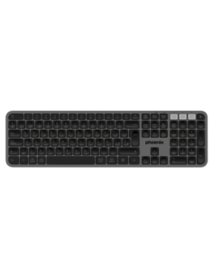 Teclado inalámbrico multidispositivo phoenix k300 blueooth dual y 2 4ghz