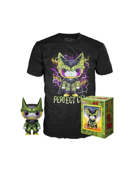 Funko pop dragon ball z celula perfecto  camiseta talla aleatoria ut  56669