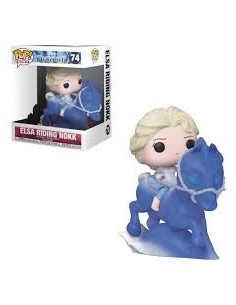 Funko pop disney frozen 2 elsa montando nokk 46586