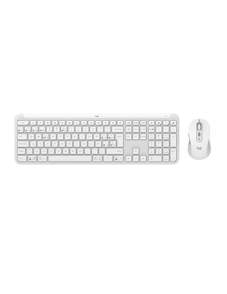 Teclado  raton logitech mk950 inalambrico blanco