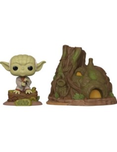 Funko pop deluxe star wars empire strikes back cabaña de yoda 40th aniversario 46765