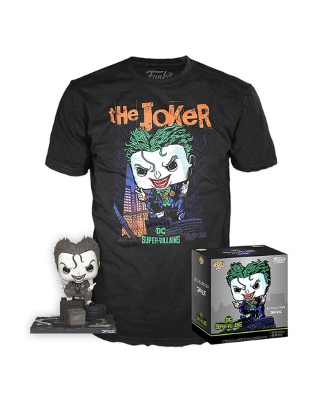 Funko pop dc comics dc jim lee joker  camiseta ut  56648