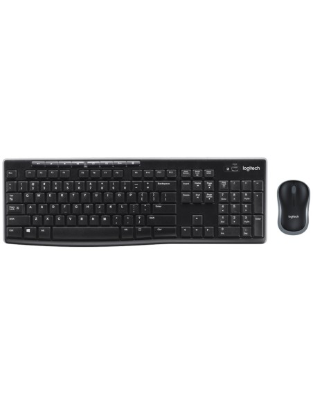 Teclado  mouse logitech mk270 wireless inalambrcio frances