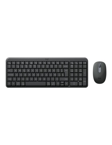 Teclado  mouse logitech mk250 inalambrico negro