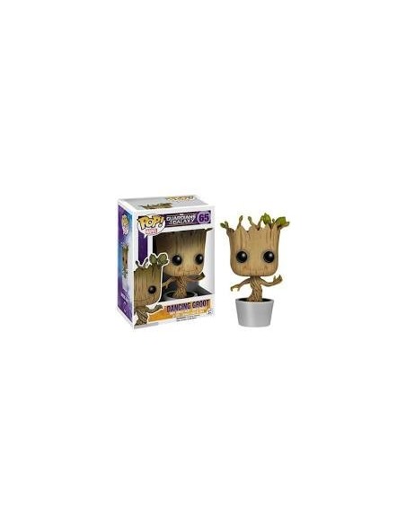Funko pop bobble marvel los guardianes de la galaxia groot bailando