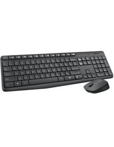 Teclado  mouse logitech mk235 wireless inalambrico frances