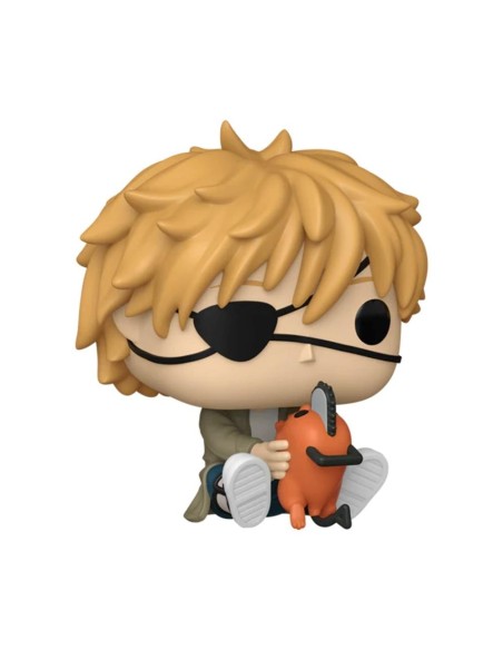 Funko pop animation chainsaw man denji y pochita