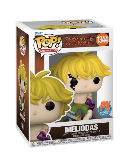 Funko pop animacion the seven deadly sins meliodas modo demonio