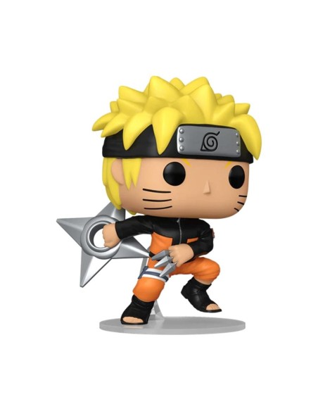 Funko pop animacion naruto shippuden naruto uzumaki con shuriken